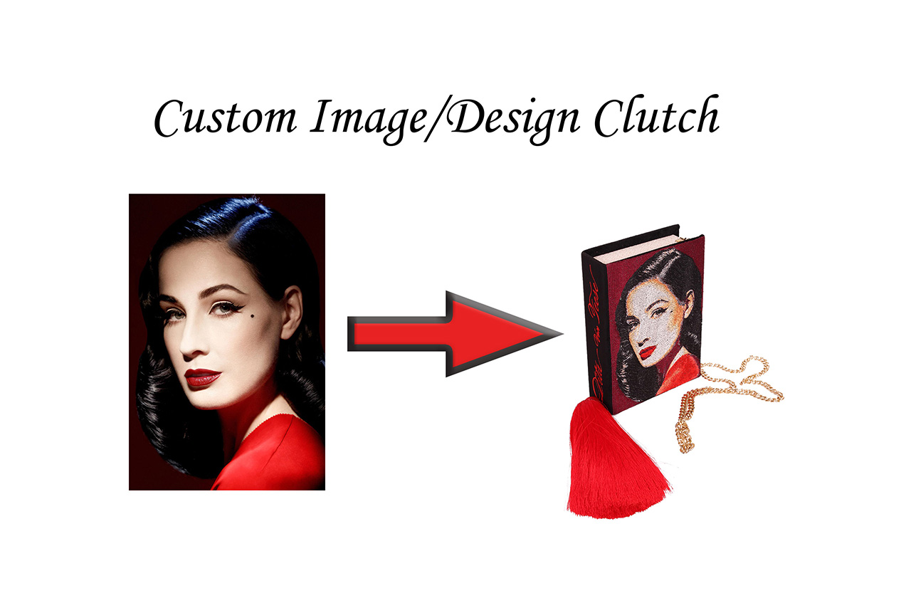 Custom Design or Picture Clutch